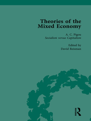cover image of Theories of the Mixed Economy Vol 3